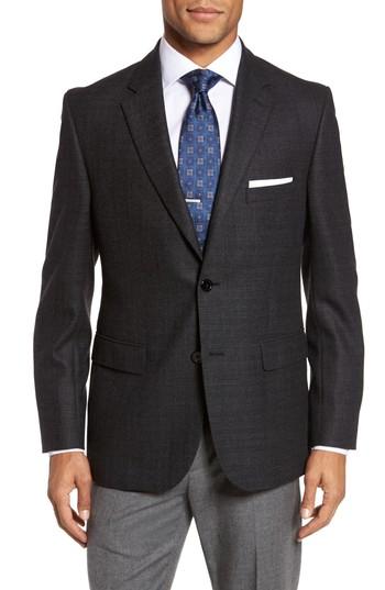 Men's Jb Britches Classic Fit Wool Blazer R - Grey