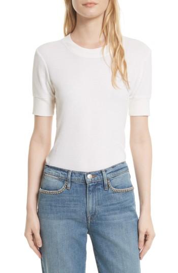 Women's Frame Cotton Tee - White