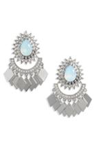 Women's Topshop Sparkle Diamond Shape Dangle Earrings