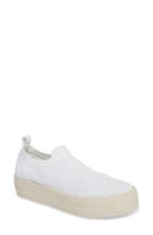 Women's Jslides Hilo Platform Slip-on Sneaker .5 M - White