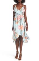 Women's Soprano Ruffle Surplice Dress