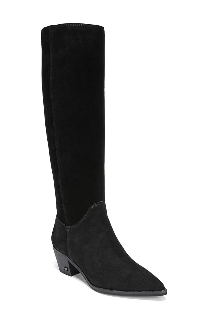 Women's Sam Edelman Rowena Knee High Boot M - Black