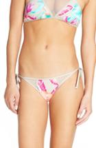Women's The Bikini Lab Island In The Fun Side Tie Bikini Bottoms