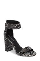 Women's Jeffrey Campbell 'lindsay' Ankle Strap Sandal .5 M - Black