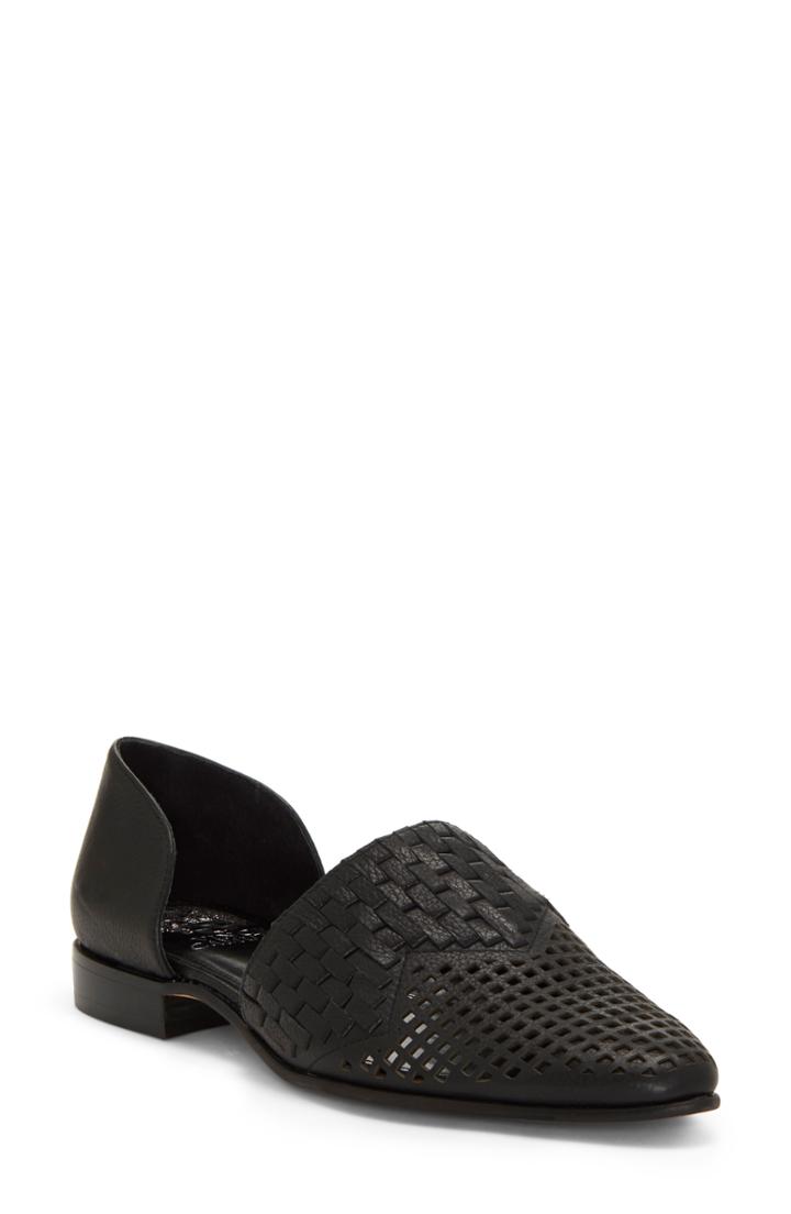 Women's Vince Camuto Reshila D'orsay Flat M - Black