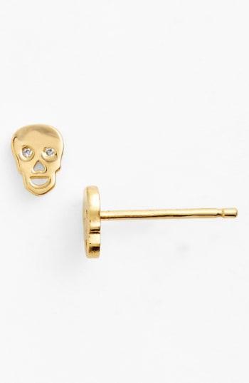 Women's Shy By Sydney Evan Skull Earrings