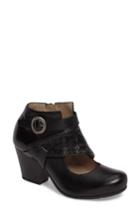 Women's Miz Mooz Dale Embossed Mary Jane Bootie .5 M - Black
