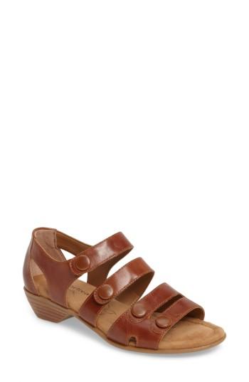 Women's Comfortiva Reading Sandal .5 N - Brown