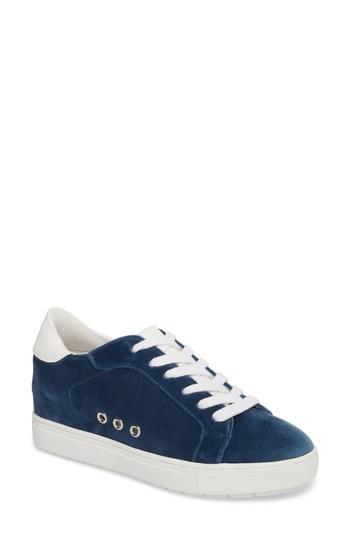 Women's Steve Madden Steal Concealed Wedge Sneaker .5 M - Blue