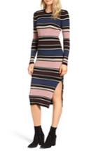 Women's Cupcakes And Cashmere Barrow Stripe Midi Dress, Size - None