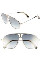 Men's Carrera Eyewear Bounds 60mm Gradient Aviator Sunglasses - Gold