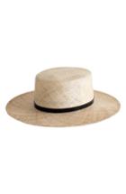 Women's Janessa Leone Mason Straw Hat - Ivory