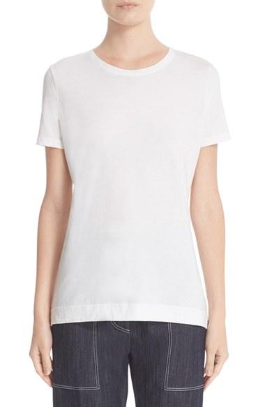 Women's Adam Lippes Cotton Crewneck Tee