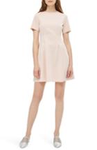 Women's Topshop Panel Fit & Flare Dress Us (fits Like 0) - Pink