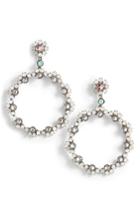 Women's Sorrelli Cirque Crystal Hoop Earrings