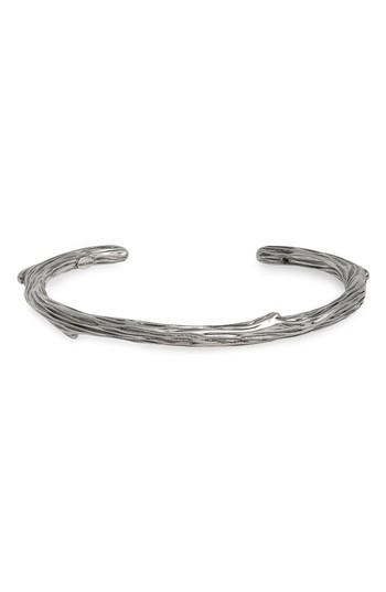 Men's Salvatore Ferragamo Bark Cuff Bracelet