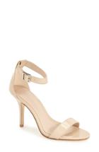 Women's Pelle Moda 'kacey' Ankle Strap Sandal .5 M - Beige