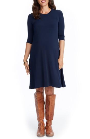 Women's Rosie Pope Mara Maternity Swing Dress - Blue