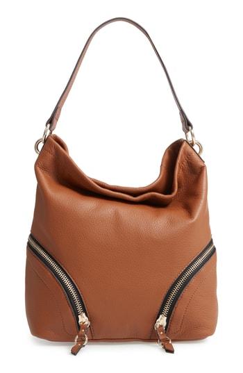 Vince Camuto Katja Leather Hobo - Brown