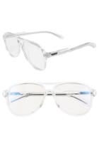 Women's Quay Australia Magnetic 55mm Aviator Fashion Glasses -