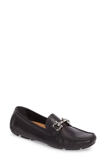 Women's Salvatore Ferragamo Parigi Loafer .5 B - Black