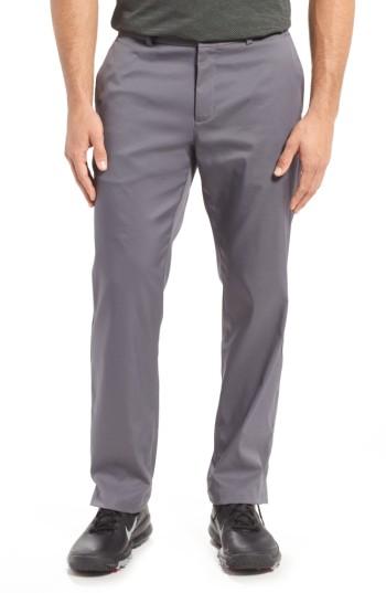 Men's Nike Flat Front Dri-fit Tech Golf Pants X 34 - Grey
