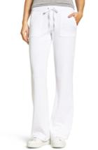 Women's Juicy Couture Del Rey Velour Track Pants - White
