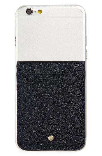 Kate Spade New York Glitter Triple Sticker Pocket - Blue