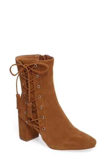 Women's Matisse Harp Lace-up Bootie M - Brown
