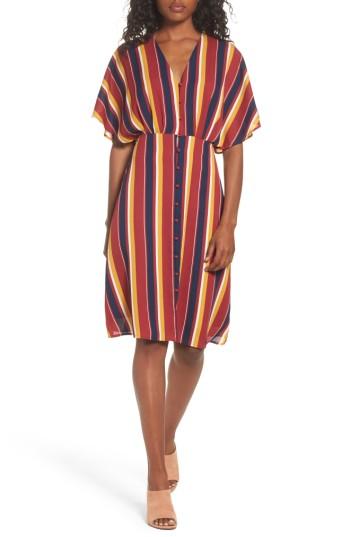 Women's Ali & Jay Dreamer Stripe Dress - Red
