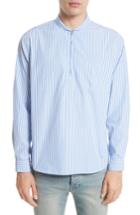 Men's Our Legacy Shawl Collar Quarter Zip Shirt