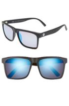 Men's Sunski Taraval 55mm Polarized Sunglasses - Black / Aqua
