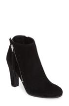 Women's Sam Edelman Sadee Angle Zip Bootie M - Black