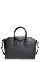 Givenchy 'medium Antigona' Leather Satchel - Black