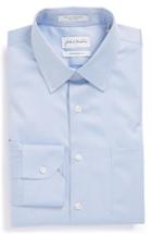 Men's John W. Nordstrom Traditional Fit Dress Shirt - 33 - Blue