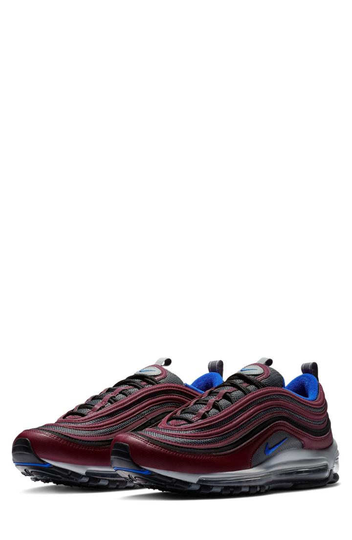 Men's Nike Air Max 97 Sneaker .5 M - Burgundy