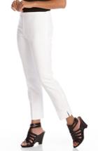 Women's Karen Kane Stretch Woven Capri Pants - White