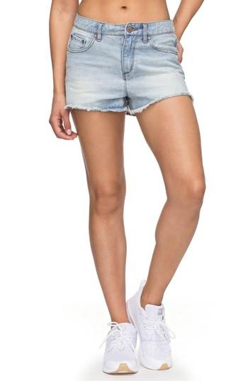 Women's Roxy Little Abaco Cutoff Denim Shorts - Blue