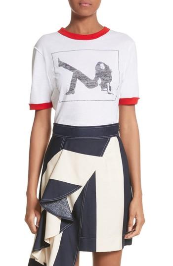 Women's Calvin Klein 205w39nyc Print Tee - White