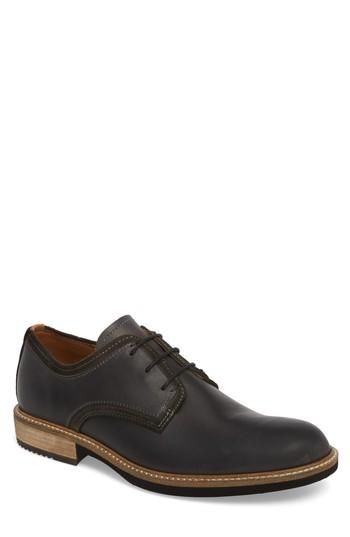 Men's Ecco Kenton Plain Toe Derby -8.5us / 42eu - Black