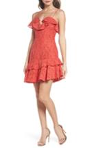 Women's C/meo Collective More To Give Lace Minidress - Red