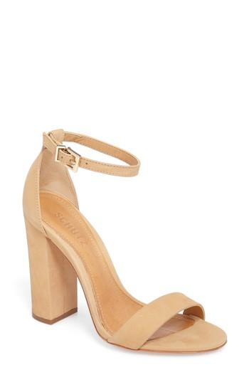 Women's Schutz Enida Strappy Sandal .5 M - Beige