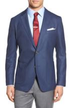 Men's Bonobos Knit Wool Sport Coat S - Blue