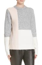 Women's Rebecca Taylor Ruffle Neck Merino Wool Sweater