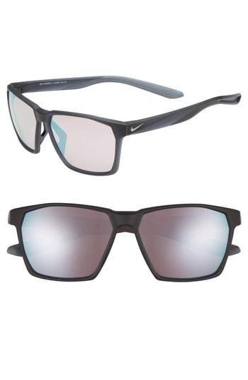 Men's Nike Maverick 59mm Sunglasses - Matte Thunder Blue/ Milky Blue