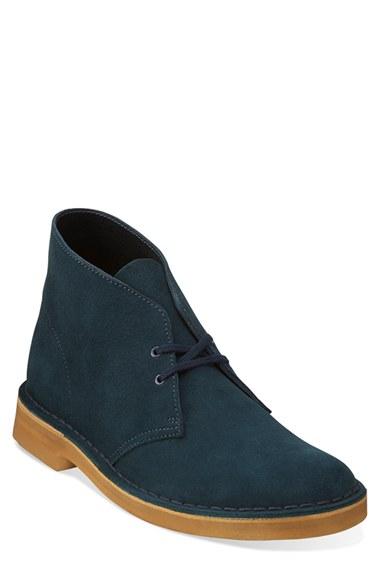 Men's Clarks Originals 'desert' Boot M - Blue