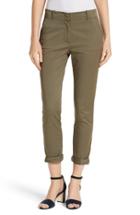 Women's Veronica Beard Coach Cuffed Pants