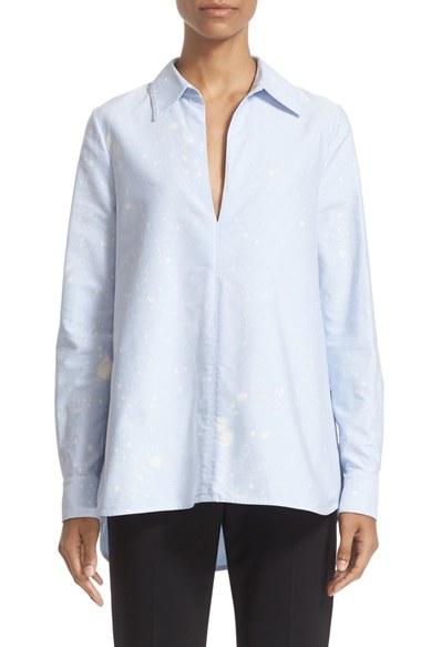 Women's Alexander Wang Bleach Splatter A-line Tunic Top
