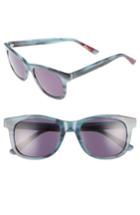 Women's Ed Ellen Degeneres 52mm Gradient Sunglasses - Blue Stripe