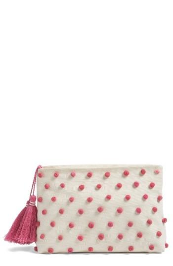 Shiraleah Ava Pompom Pouchette -